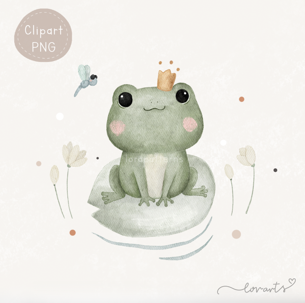 [Clipart PNG] Happy Froggy - Lorarts