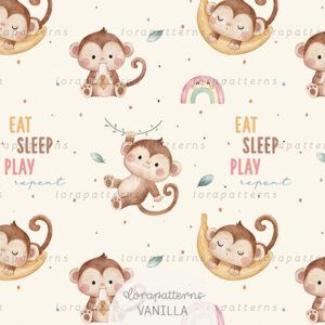 [Exclusive] Eat Sleep Play Monkey