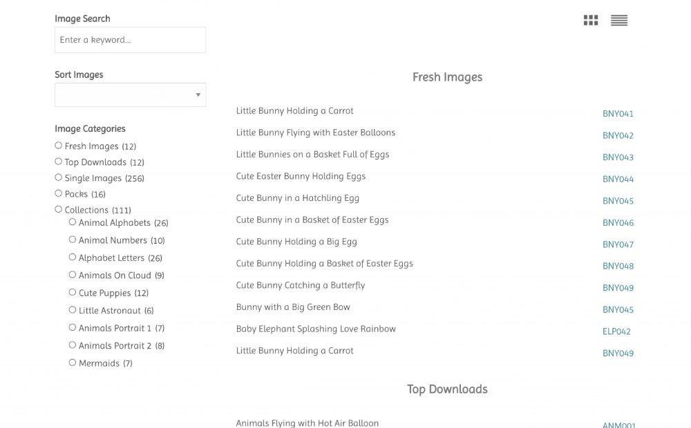 How to select images 3 2022-01